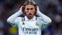 Real Madrid’s Luka Modric has been passed fit to face Manchester City (Manu Fernandez/AP).