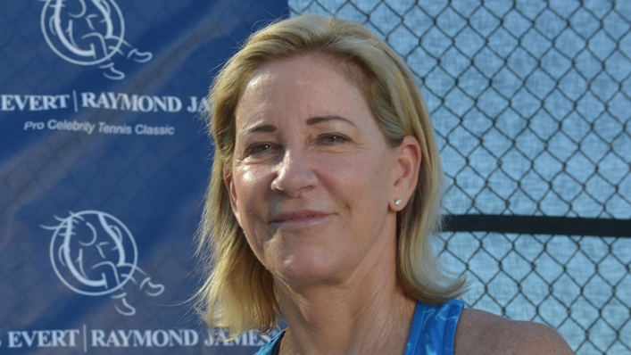 Chris Evert has been diagnosed with cancer