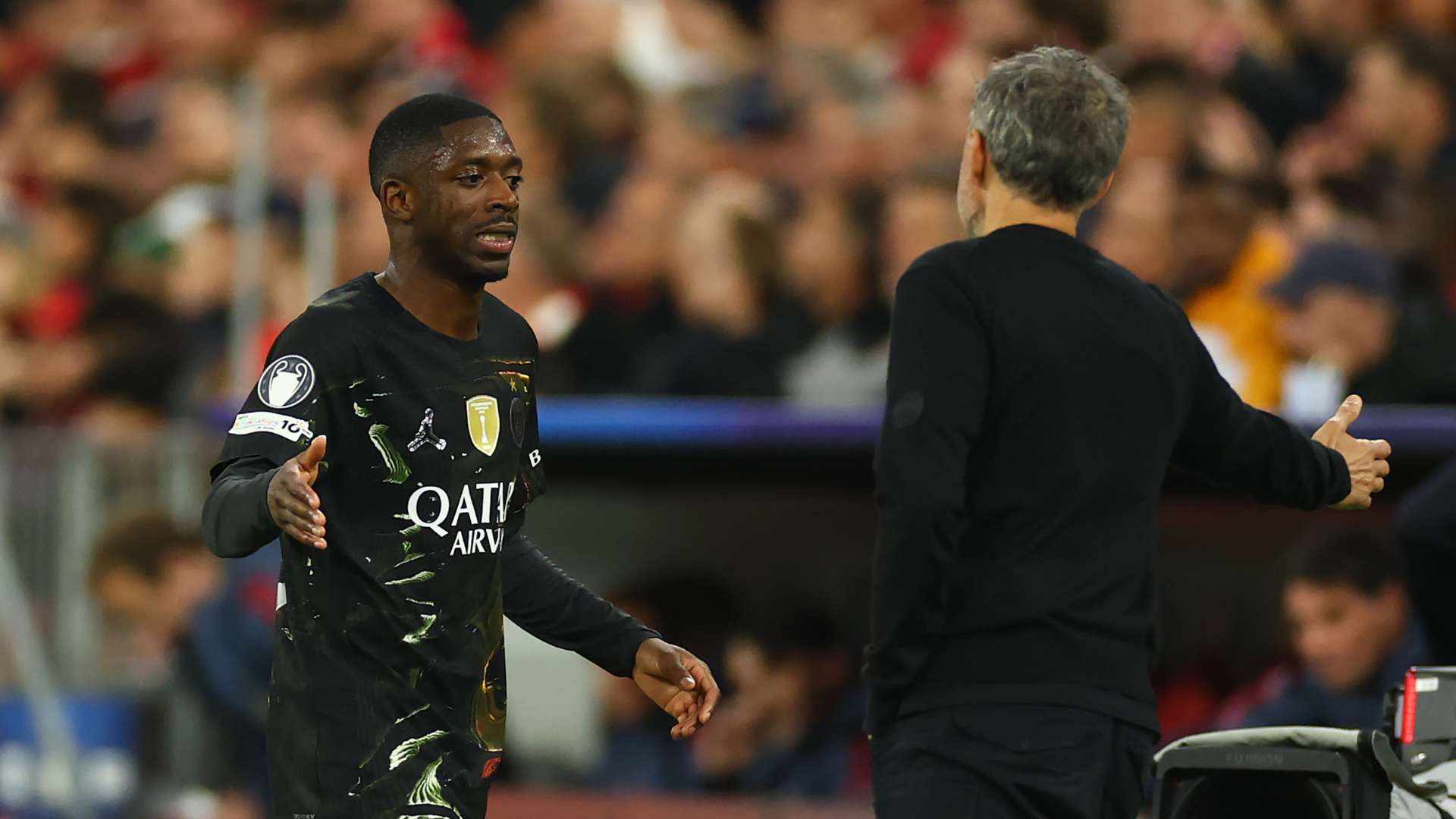 Dembele sets the standard for PSG’s defensive intensity, says Luis Enrique