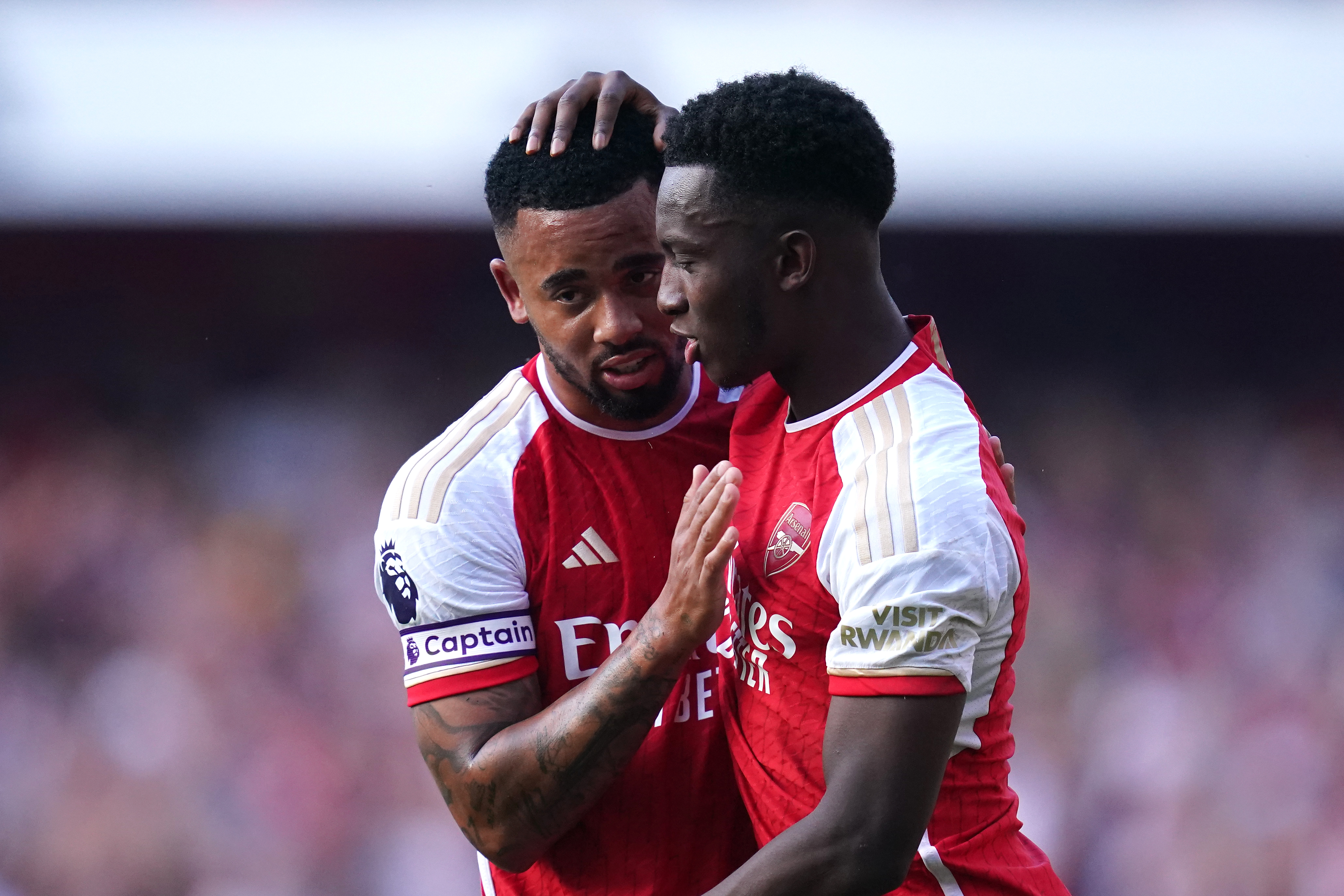 Gabriel Jesus ‘changed Arsenal’s world last season’, says Mikel Arteta