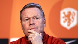Ronald Koeman's first game back as Netherlands boss did not go to plan