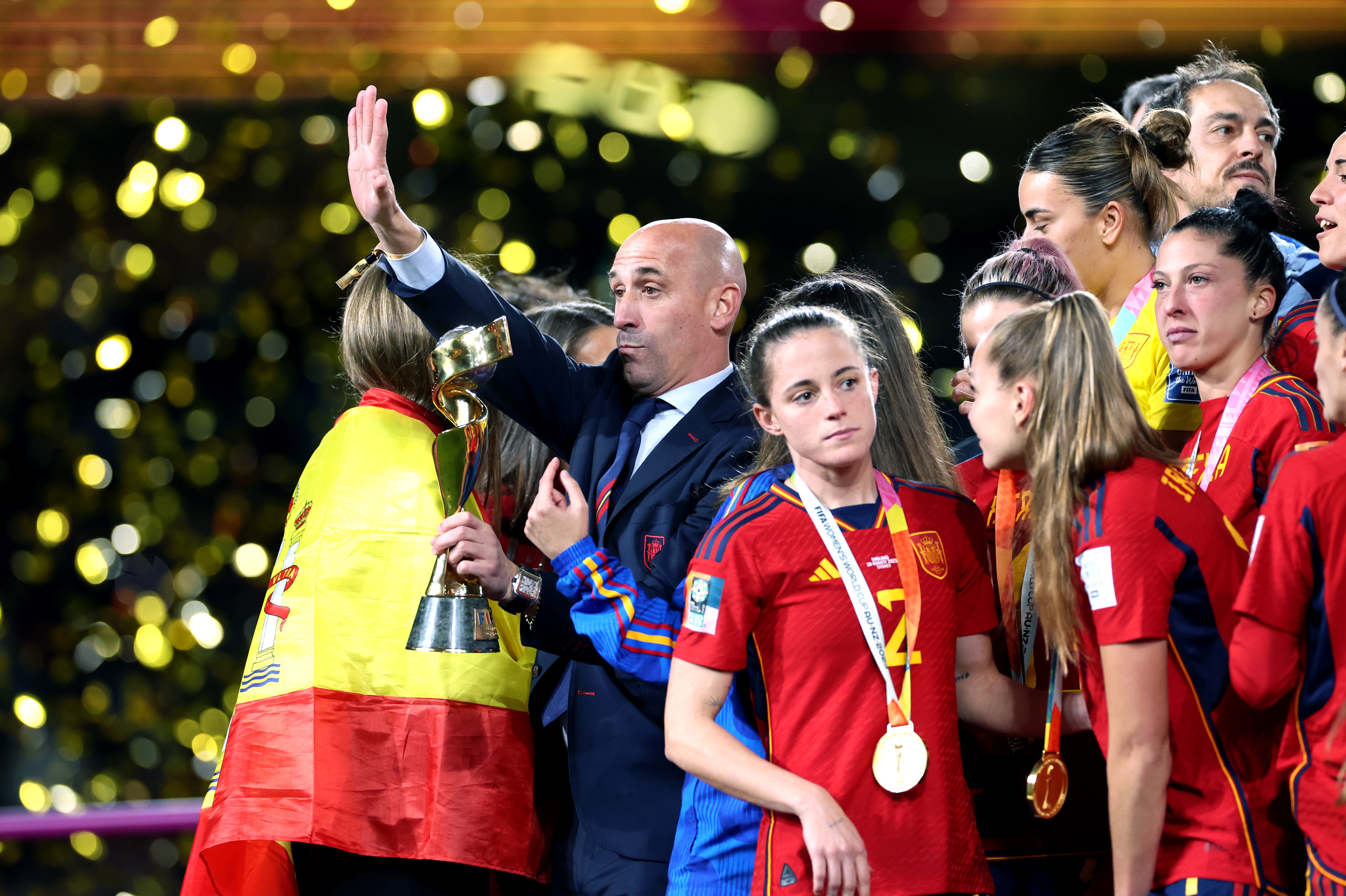 Rubiales' conduct at last month's World Cup final is the subject of a FIFA investigation