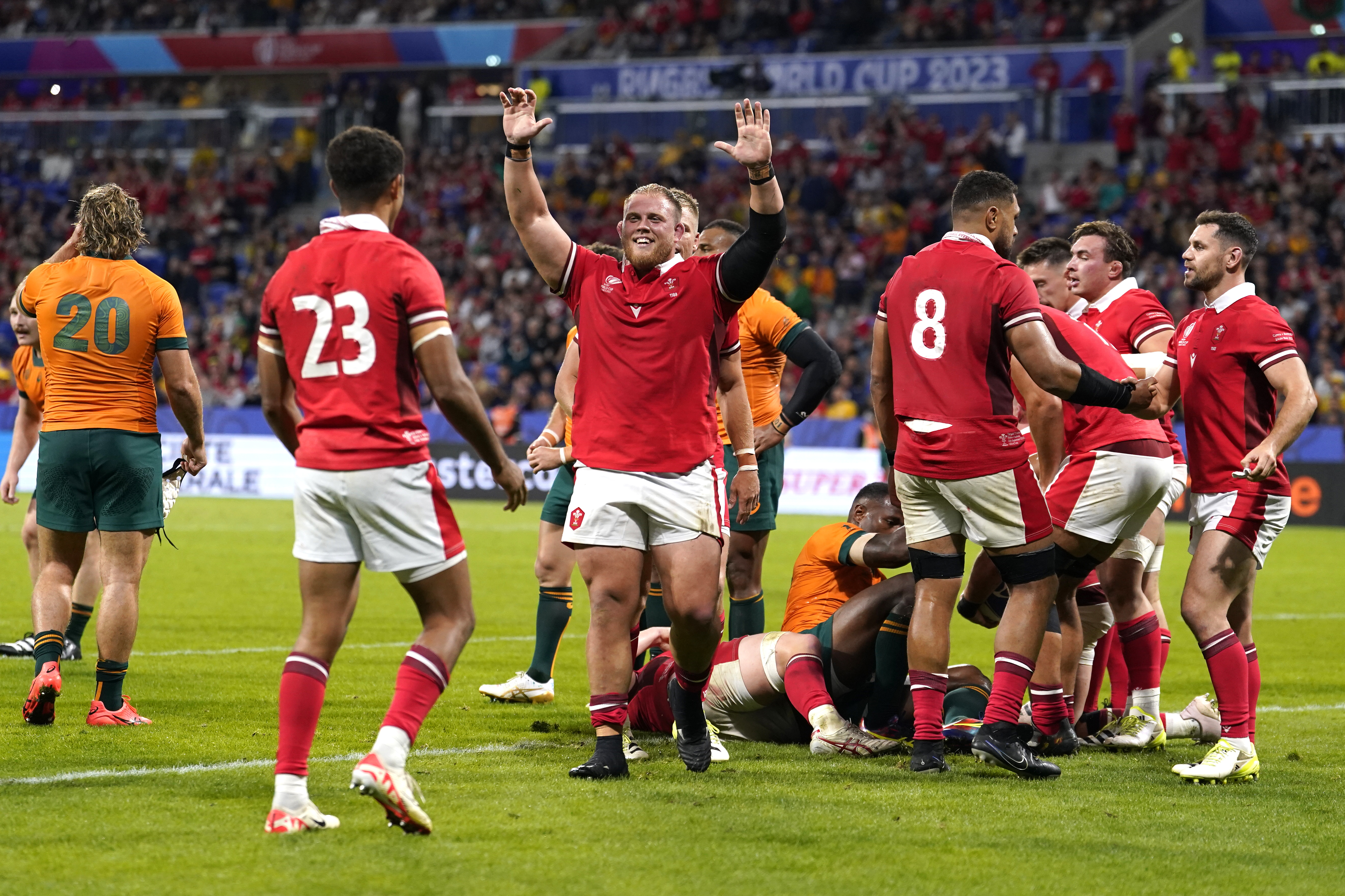 Wales v Australia – Rugby World Cup 2023 – Pool C – OL Stadium