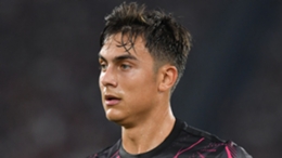 Dybala was injured during the warm-up ahead of Roma's clash with Atalanta