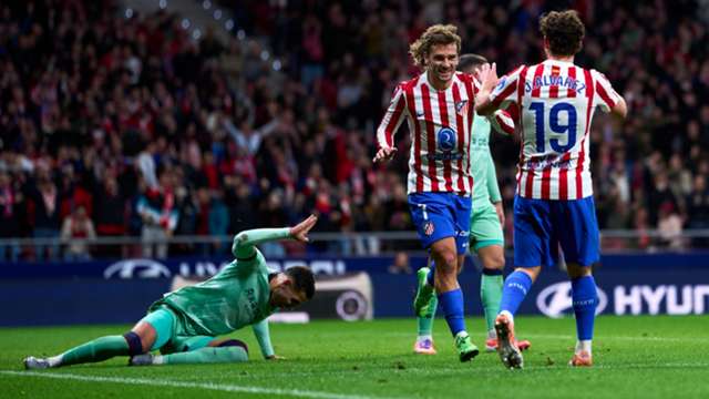 Atletico Madrid 3-1 Levante: Super sub Griezmann at the double for Simeone's side