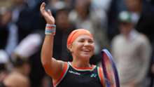 French Open: Sabalenka endures spectacular collapse as Shnaider soars into semi-finals