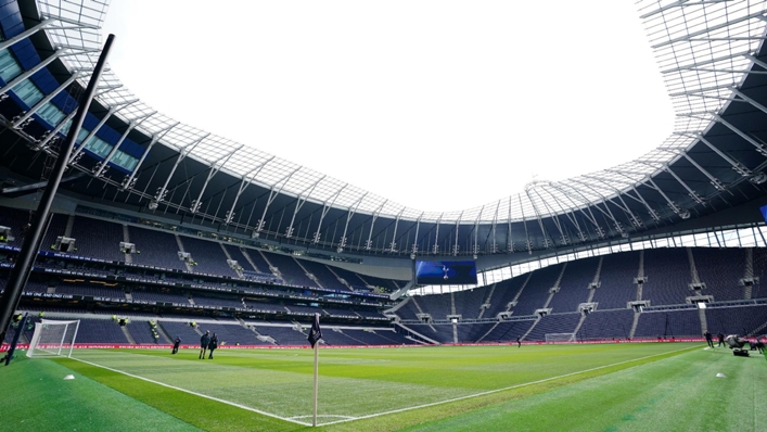 Tottenham Hotspur Stadium will host a double-header for the men’s and women’s teams later this month (Zac Goodwin/PA)