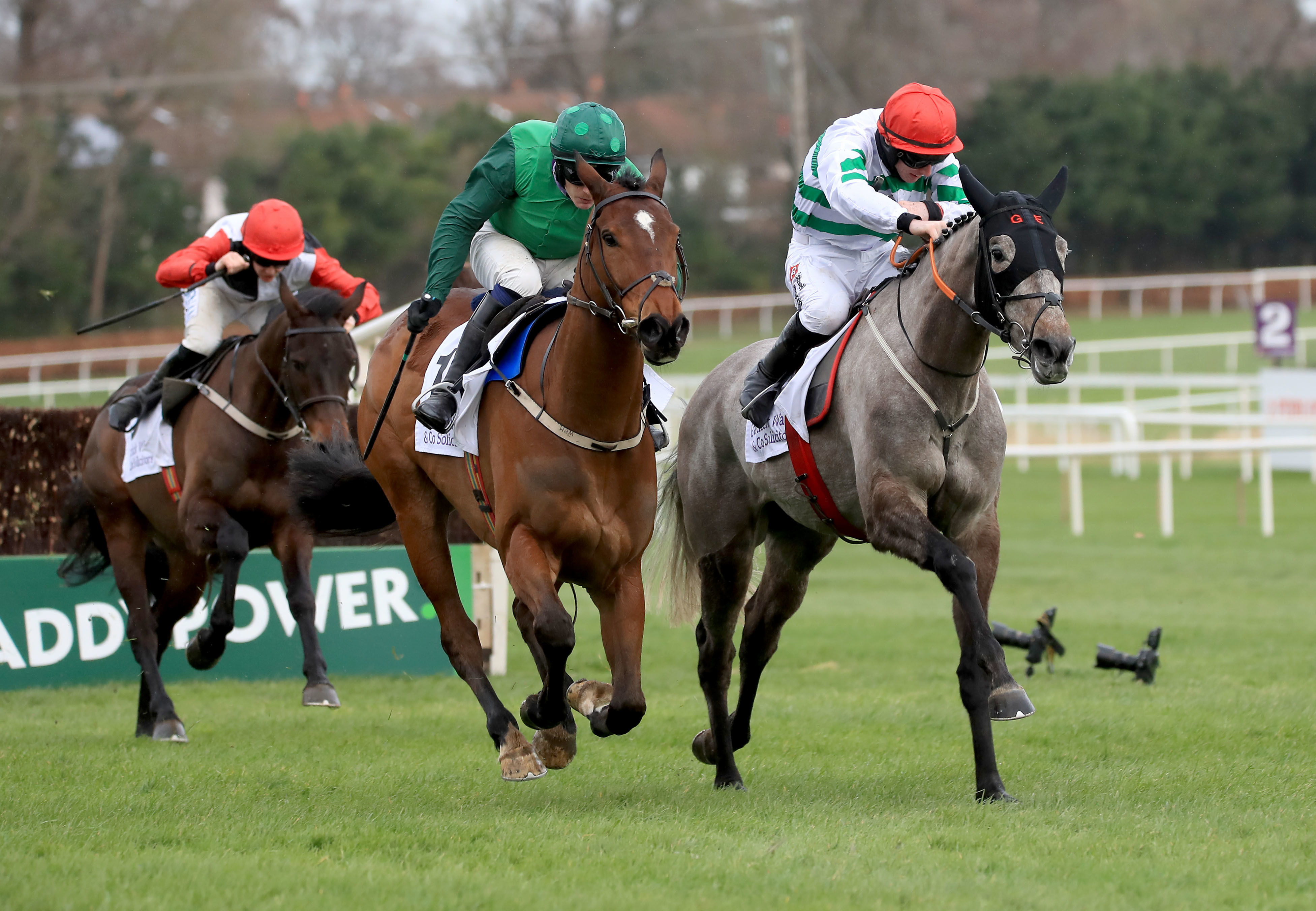 Riviere D’etel (right) and Jack Kennedy at Leopardstown