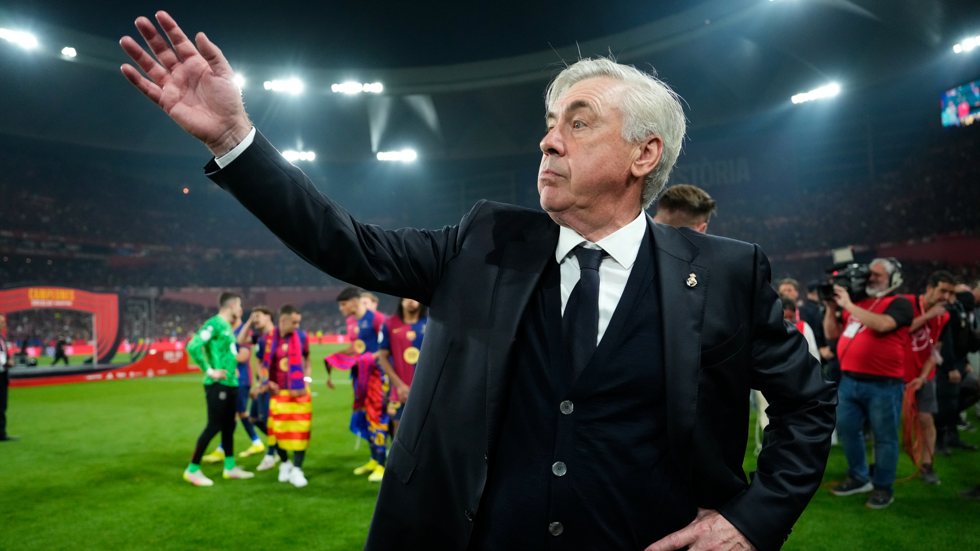 Ancelotti says Madrid future will soon become clear after Copa heartbreak