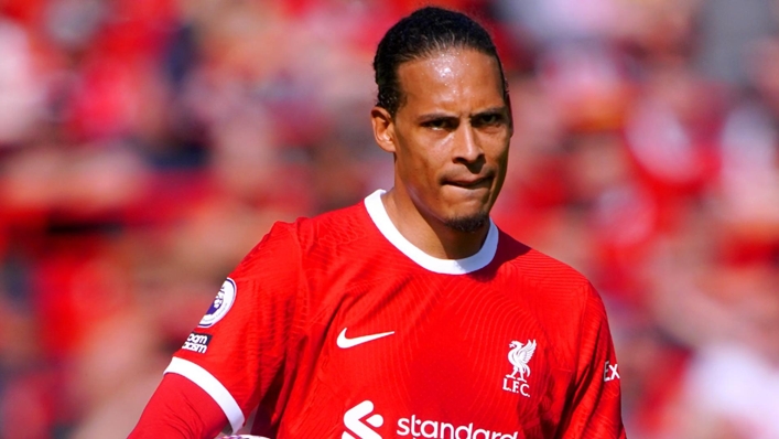 Virgil van Dijk has been appointed Liverpool captain for next season (Peter Byrne/PA)