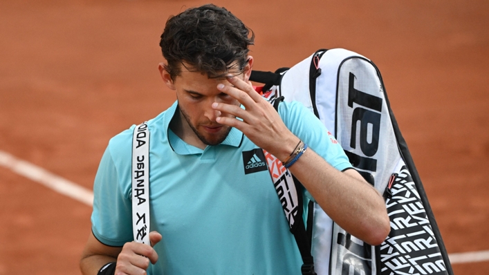 Dominic Thiem lost to Marco Cecchinato in Geneva