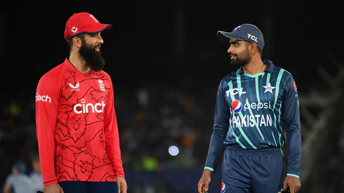 Moeen Ali has led England against Babar Azam's Pakistan this month
