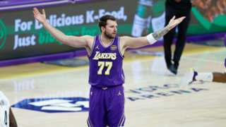 NBA: Doncic injures left hamstring in Thunder's rout of Lakers