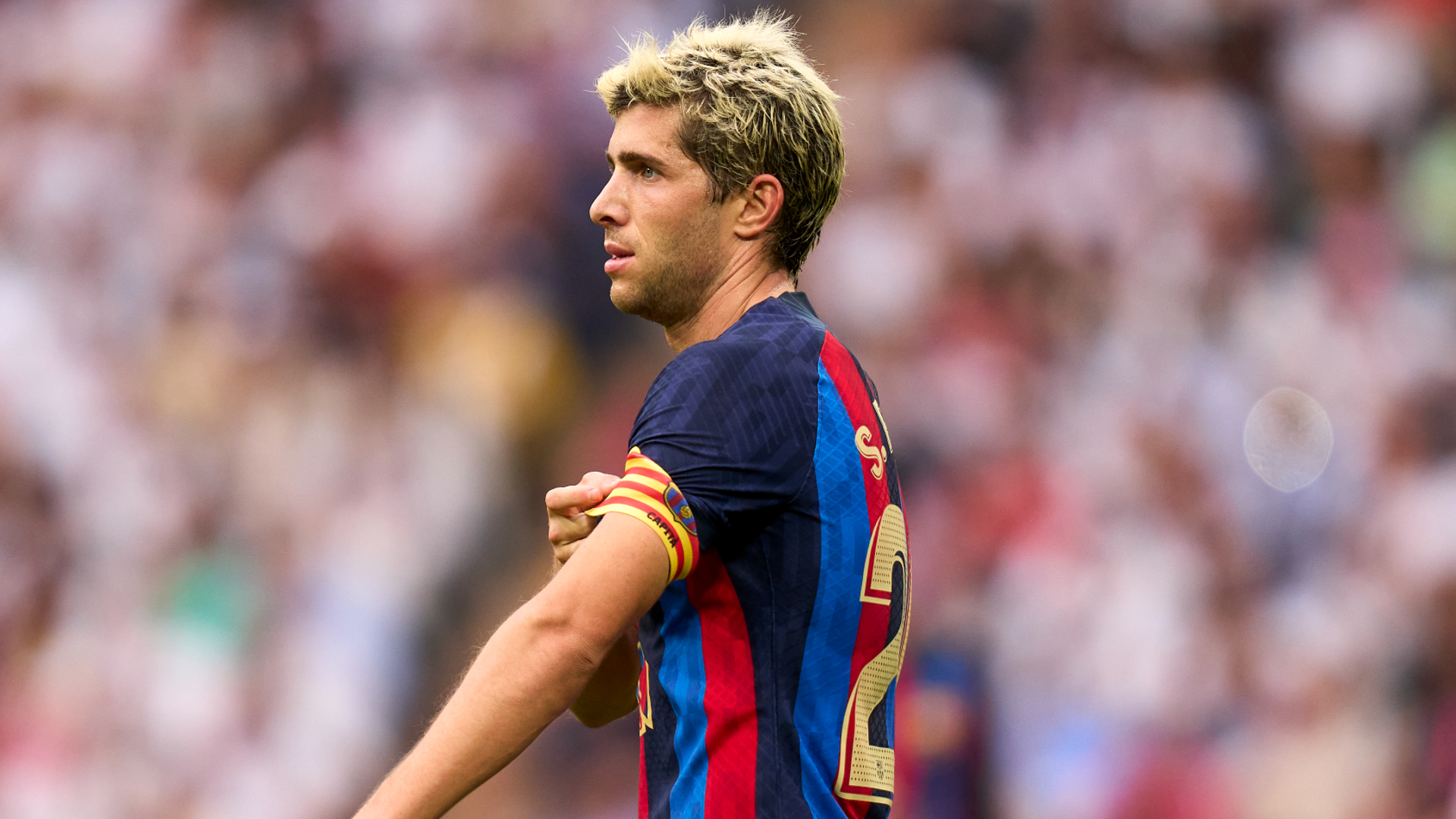 Barcelona's Sergi Roberto