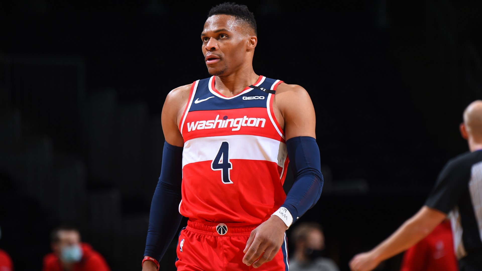 Wizards' Westbrook to miss at least a week due to quad injury