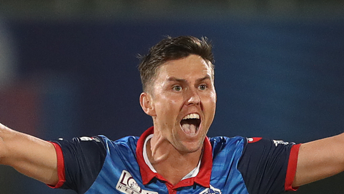 Trent Boult took two wickets in as many balls