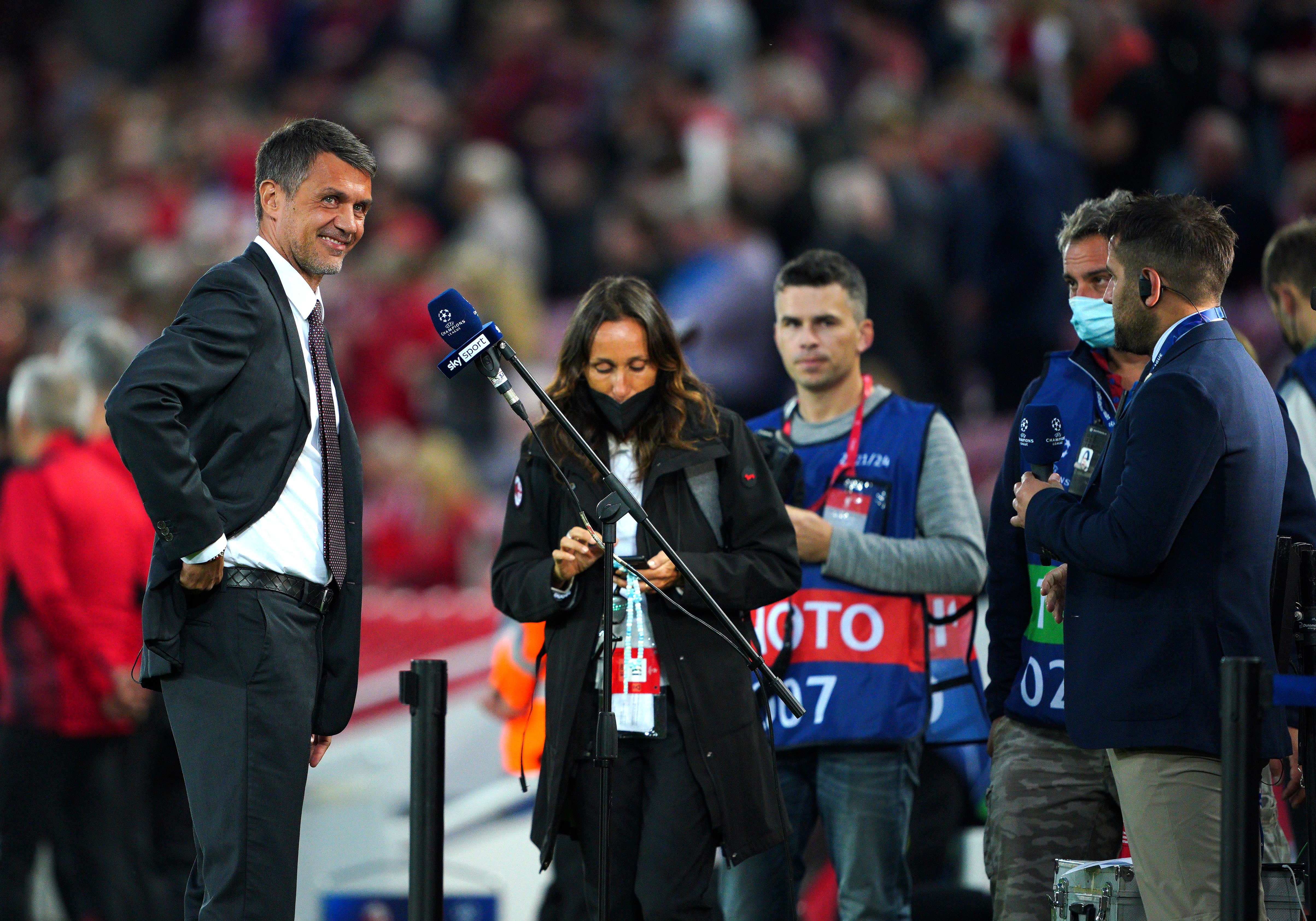 Paolo Maldini was sacked as Milan technical director in the summer