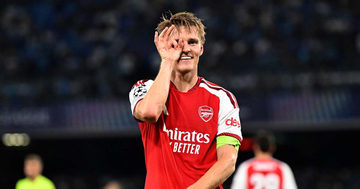 Odegaard's Stunner Seals Arsenal's Champions League Opener Against Napoli