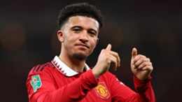 Jadon Sancho is back in action for Manchester United after a three-month absence
