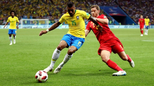Paulinho: World Cup exit harder to accept than 2014 humiliation Paulinho: World Cup exit harder to accept than 2014 humiliation
