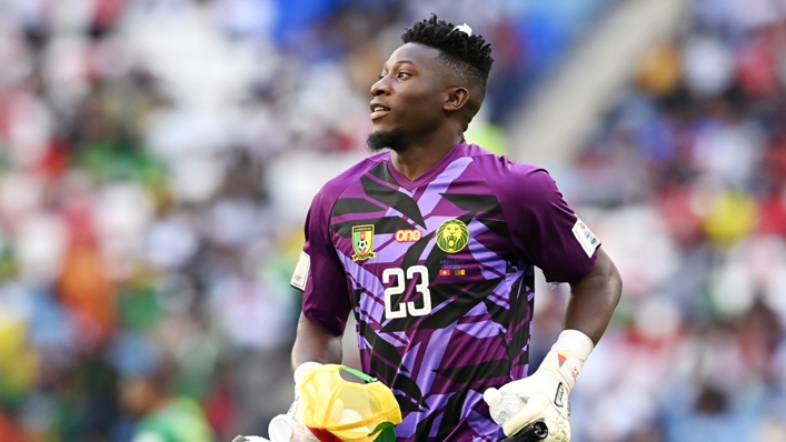 Andre Onana was suspended by Cameroon during the World Cup