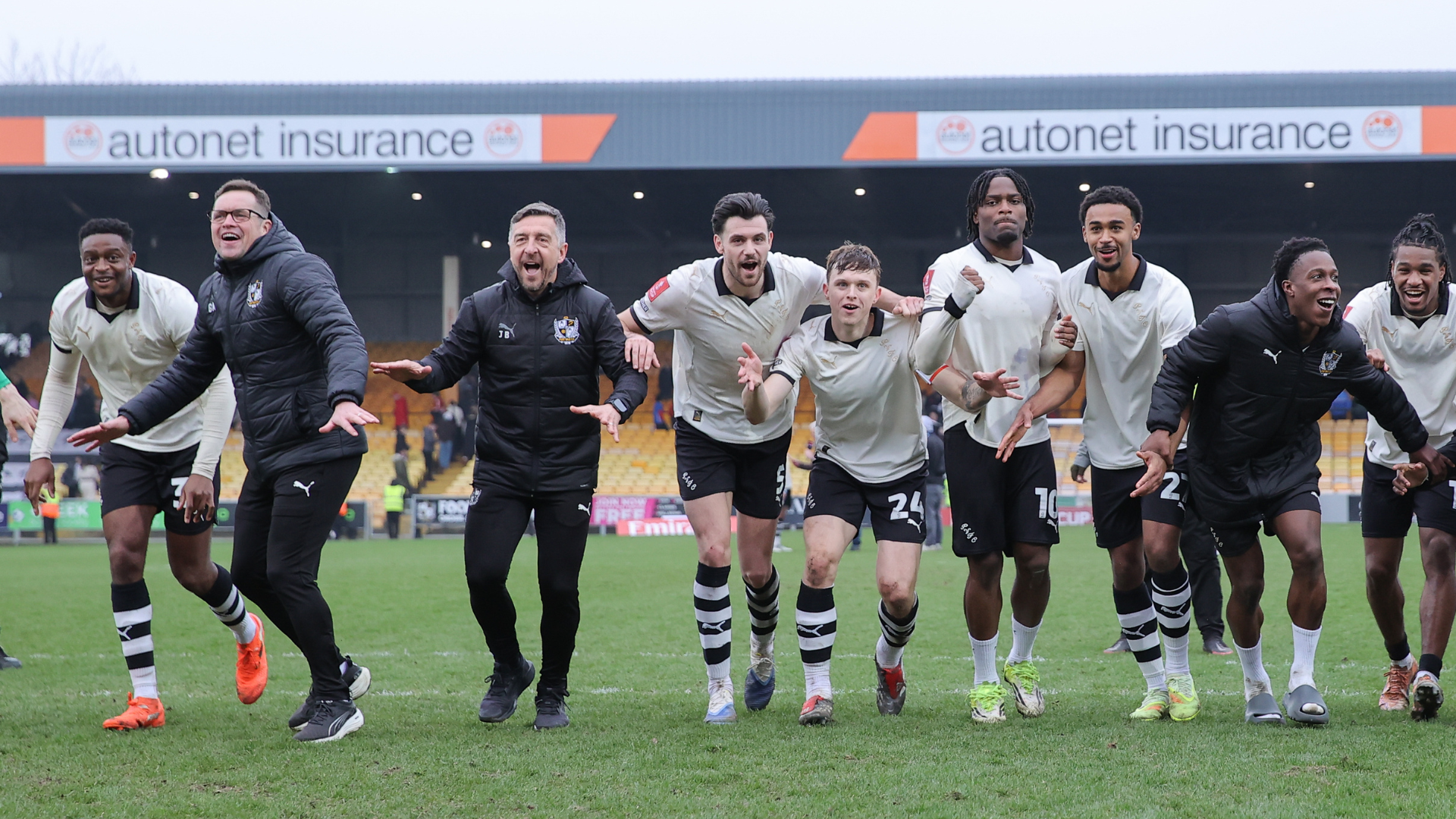 FA Cup run a ‘pain in the bum’ for giant-killing Port Vale boss Brady