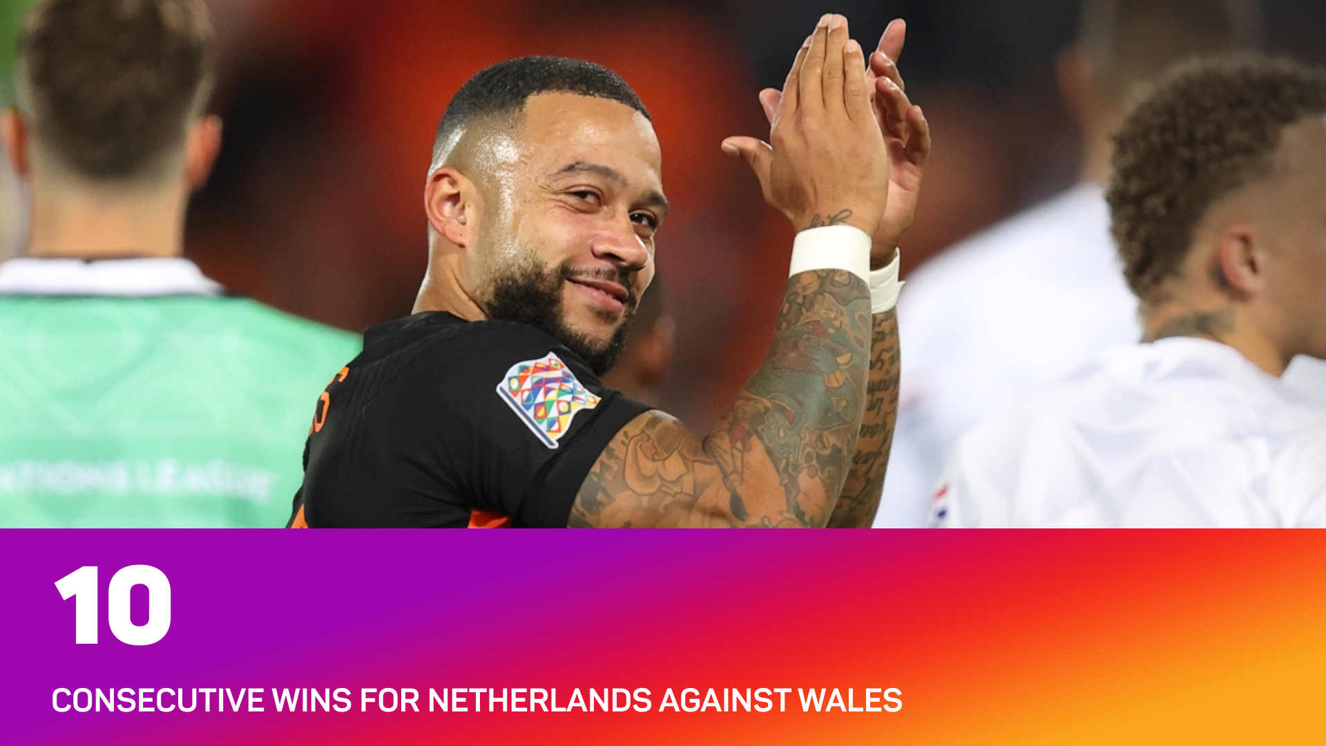 Netherlands winning record against Wales