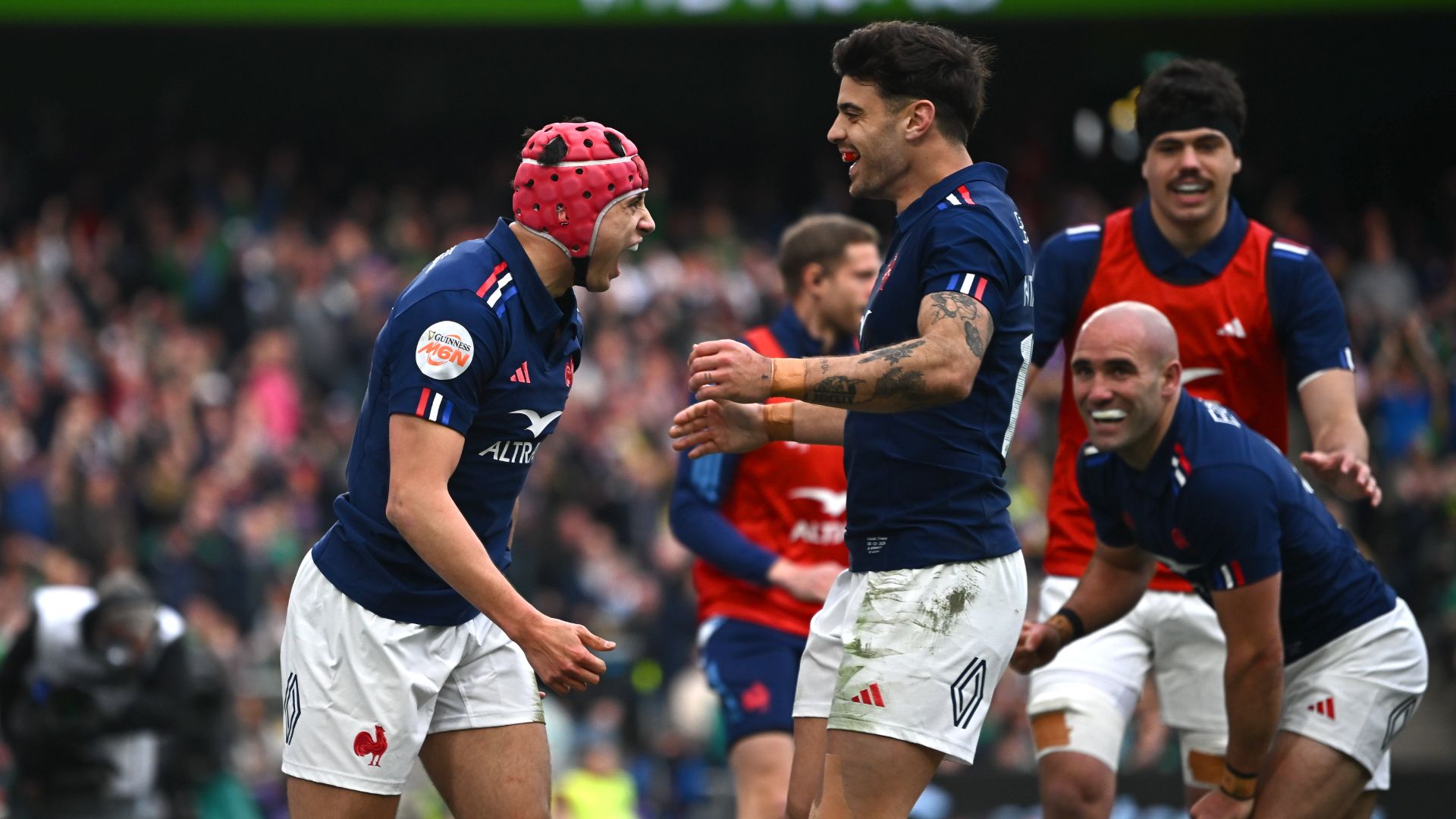 Ireland 27-42 France: Bielle-Biarrey stars as Galthie's side close in on Six Nations crown