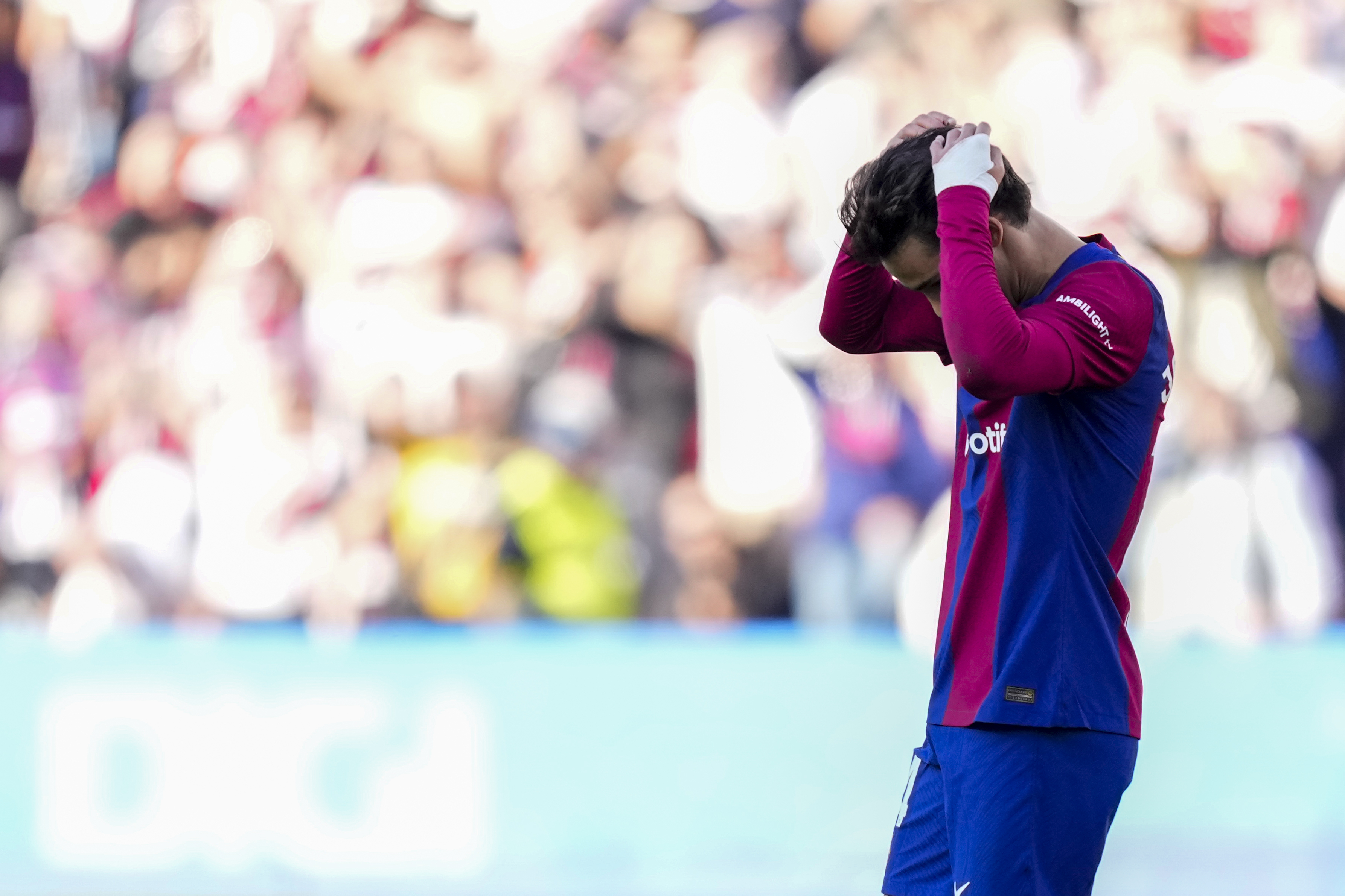 Barcelona were frustrated by the hosts