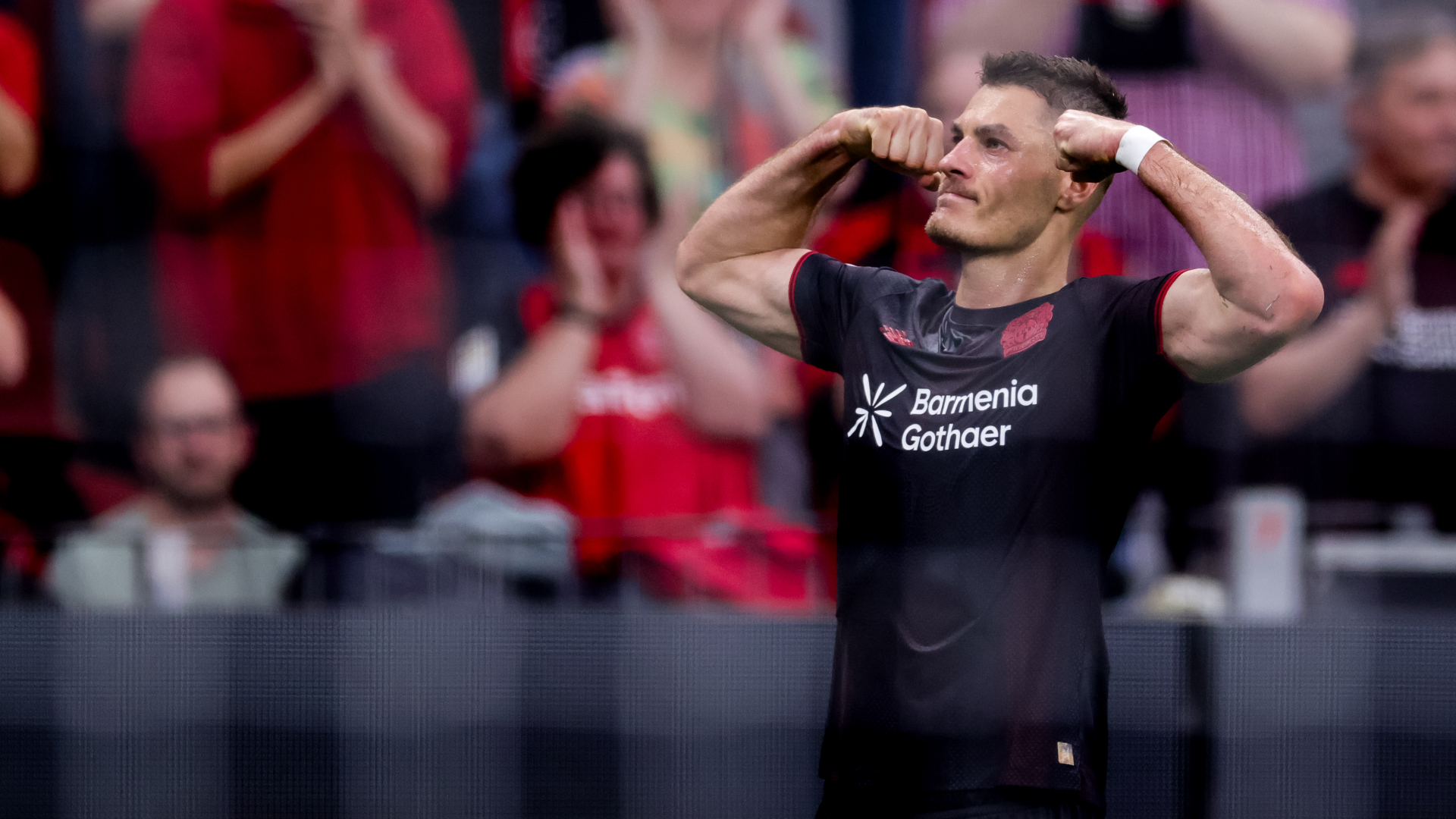 Hjulmand hails Leverkusen leader Schick after hat-trick in vital win over Leipzig