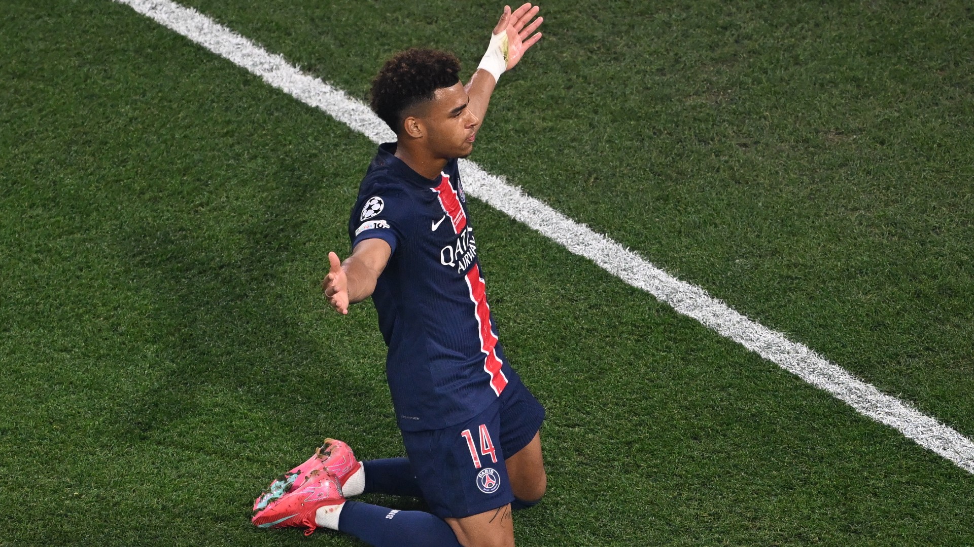 PSG youngster Doue makes Champions League final history
