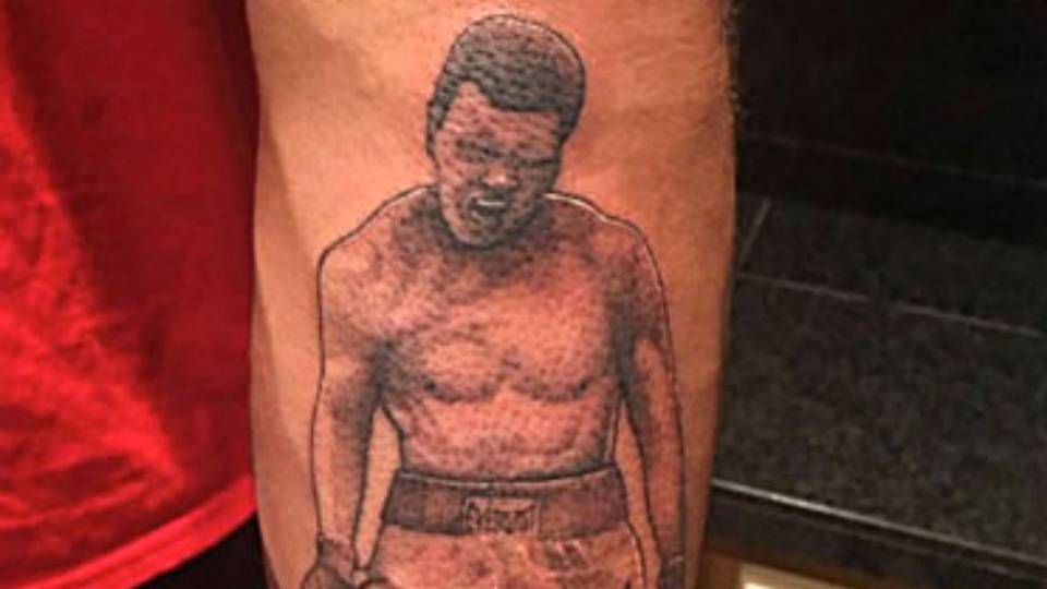 Bucs WR Mike Evans tweets out Muhammad Ali tattoo | Other Sports ...