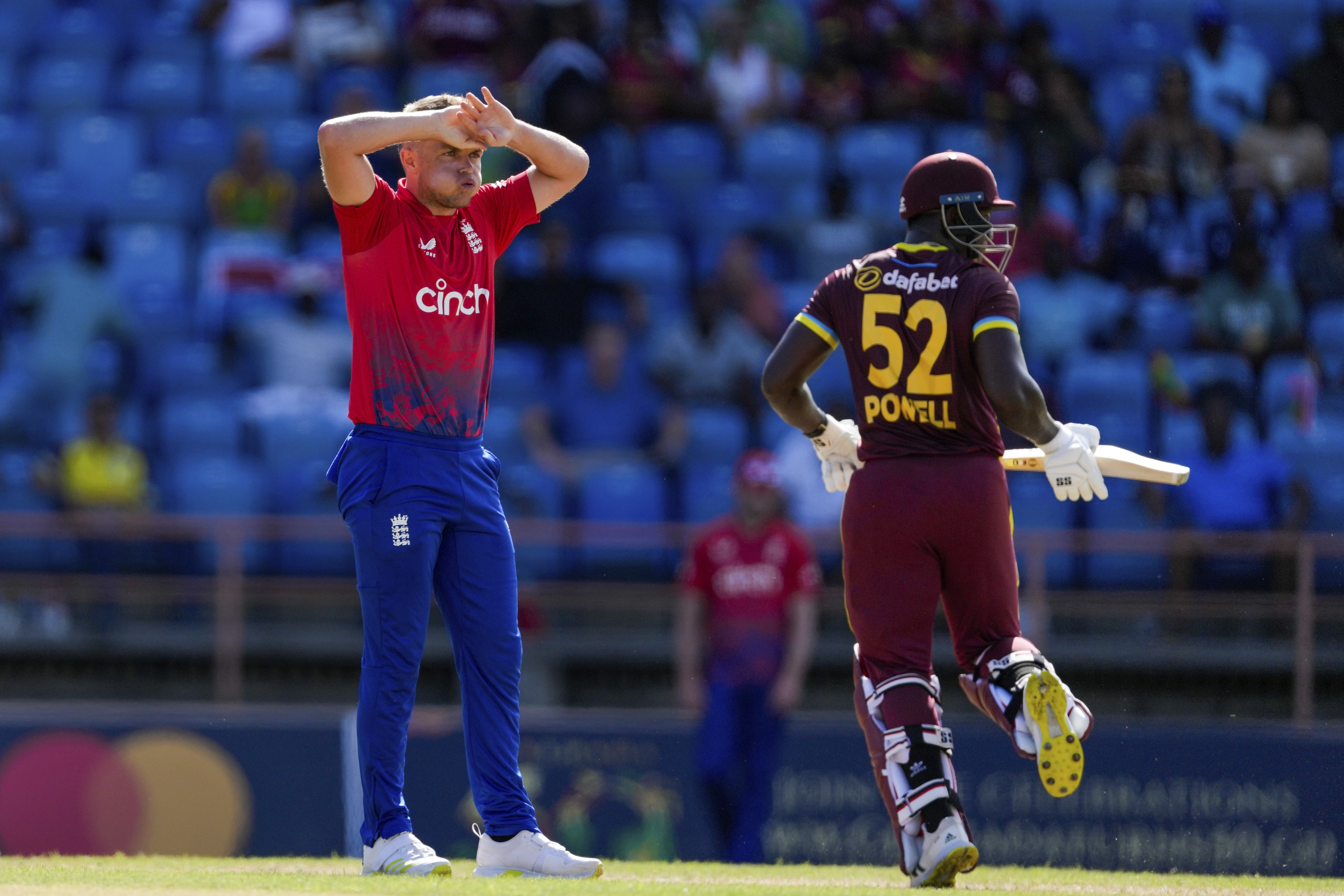 England were taken to task when the West Indies batted (Ricardo Mazalan/AP)