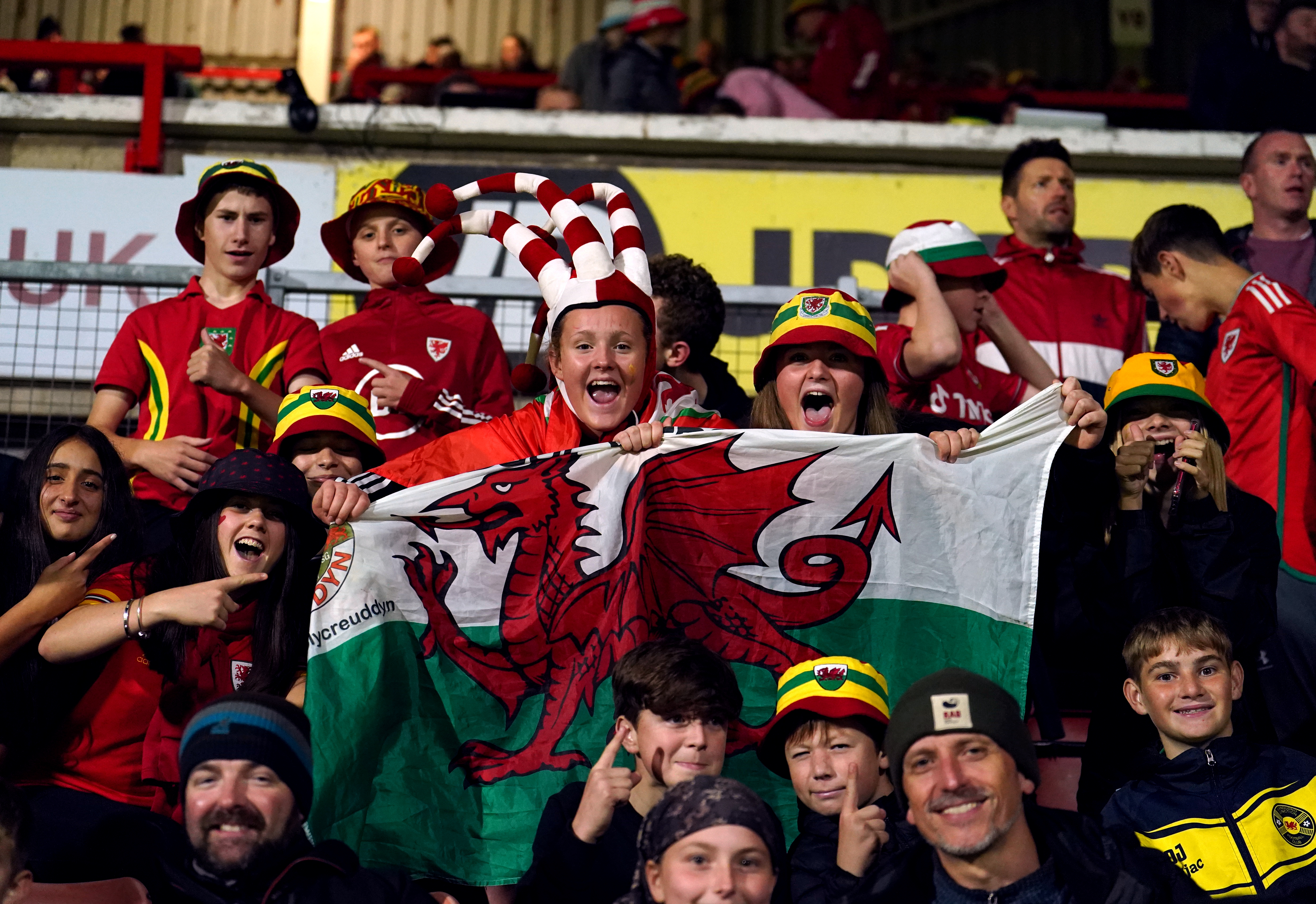 Wales recently returned to the Racecourse Ground