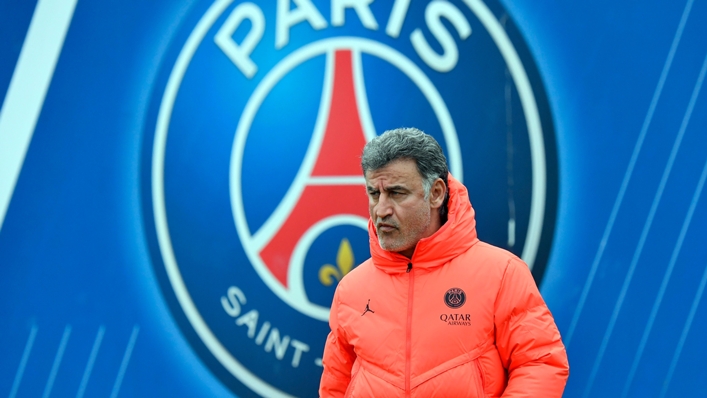 The coat's orange but the future may not be bright at PSG for Christophe Galtier