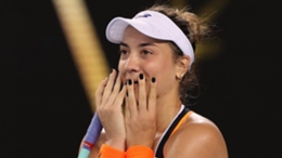 Danka Kovinic knocked Emma Raducanu out of the Australian Open