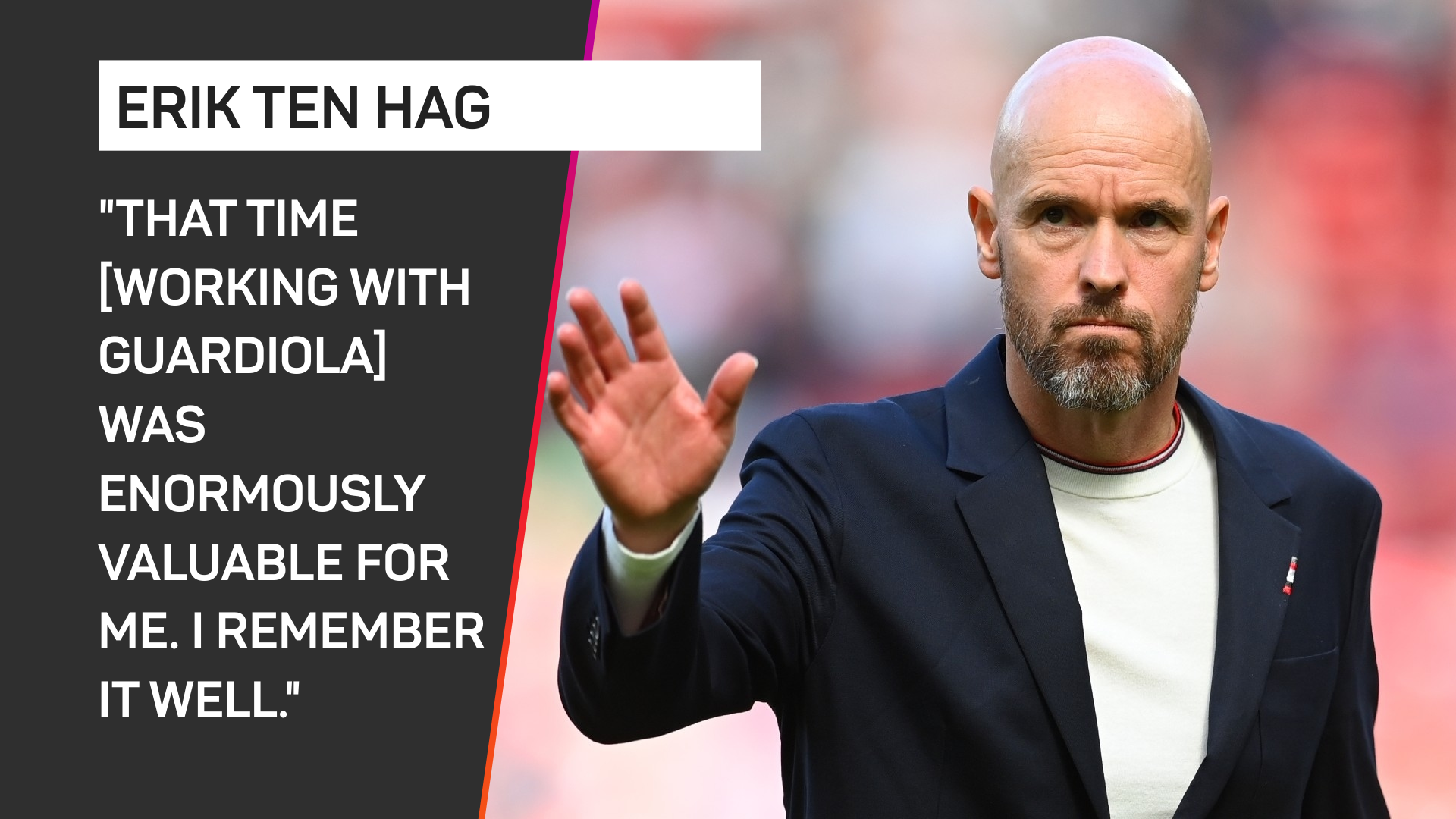 Man City Manager Pep Guardiola Calls On Man Utd To Give Erik Ten Hag ...