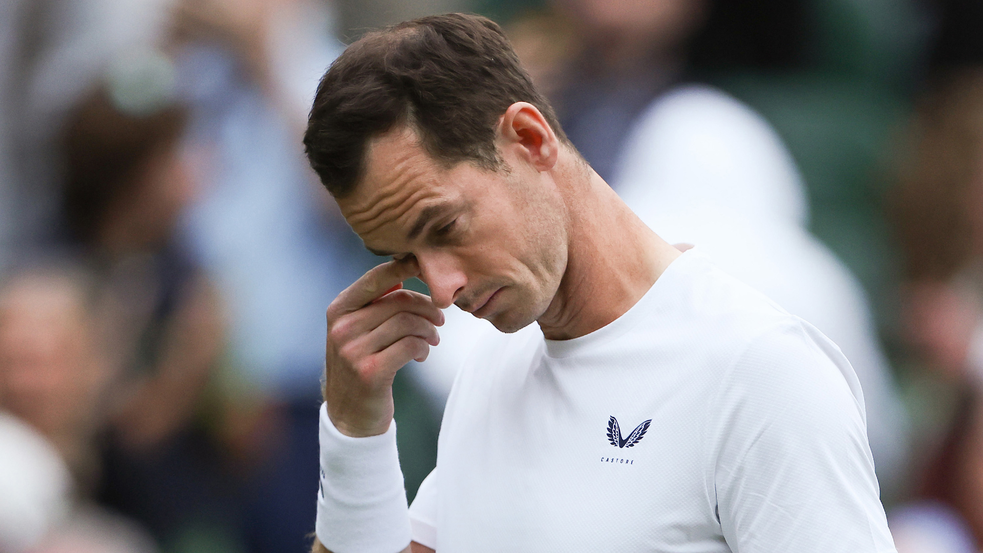 Wimbledon: Murray receives emotional Centre Court tribute after doubles defeat