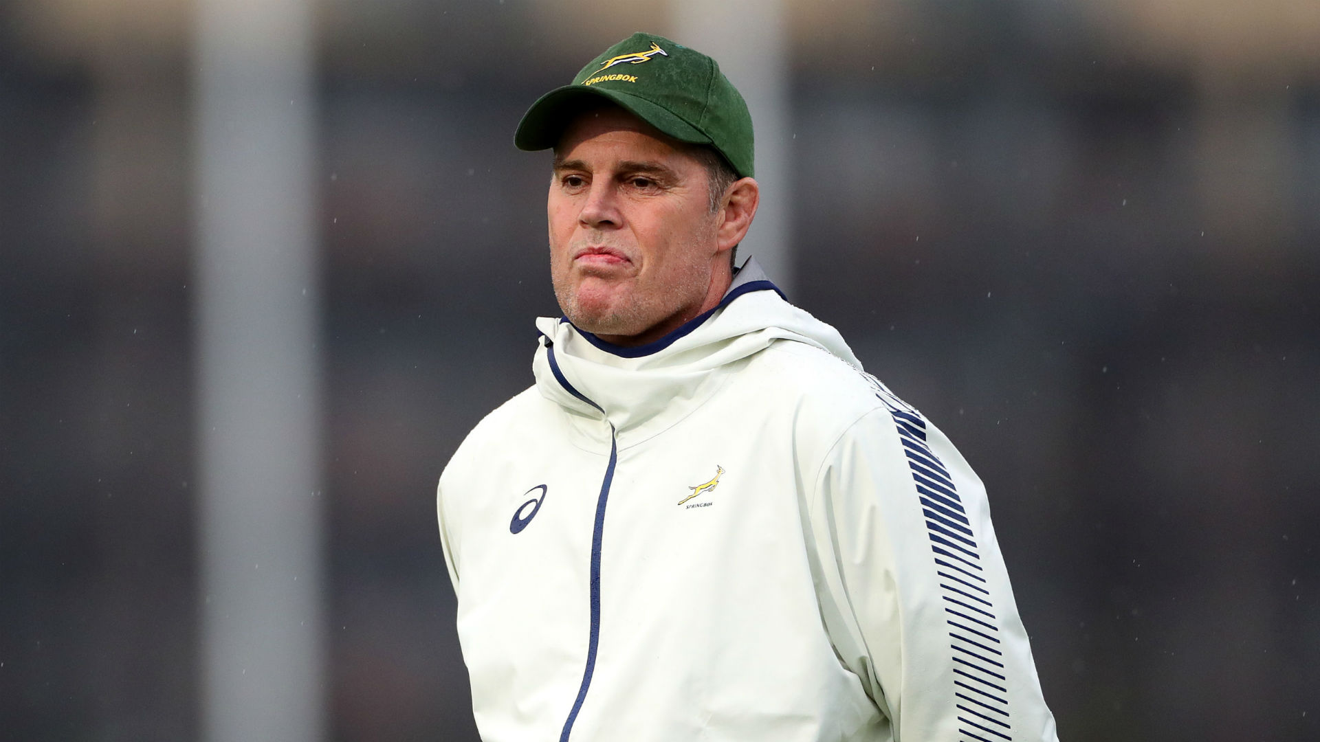 Rassie Erasmus will miss South Africa's visit to England on Saturday