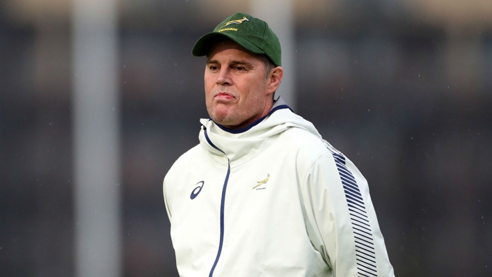 Rassie Erasmus will miss South Africa's visit to England on Saturday