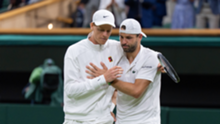 Wimbledon: 'I don't take this as a win', says Sinner after Dimitrov retirement