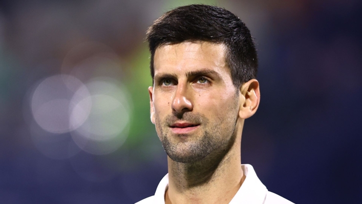 Novak Djokovic will make his first grand slam appearance of the year, having missed the Australian Open