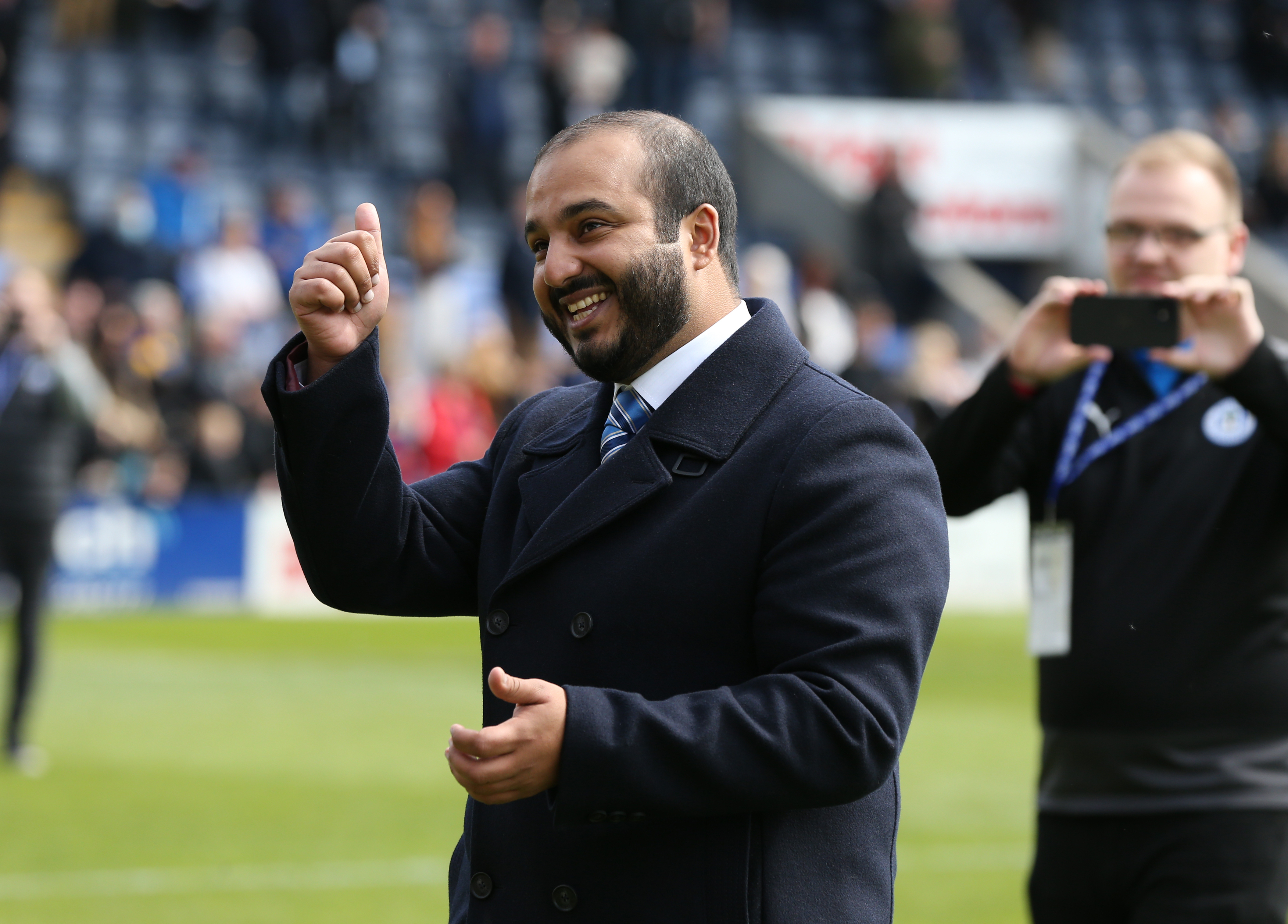 Wigan chairman Talal Al Hammad says he is