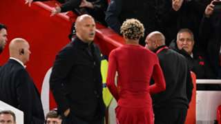 Slot far from impressed with Ekitike after 'stupid' red card