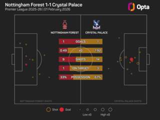 Nottingham Forest 1-1 Crystal Palace: Dyche's men edge six points clear of drop zone