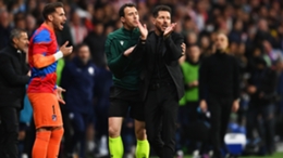 Atletico Madrid boss Diego Simeone was pleased with his side's efforts against Manchester City