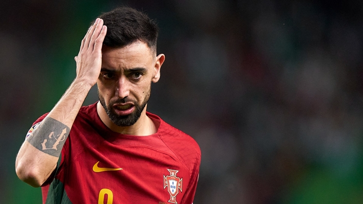 Portugal midfielder Bruno Fernandes