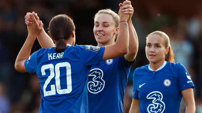 Sam Kerr and Niamh Charles both imprssed for Chelsea this season (Rhianna Chadwick/PA)