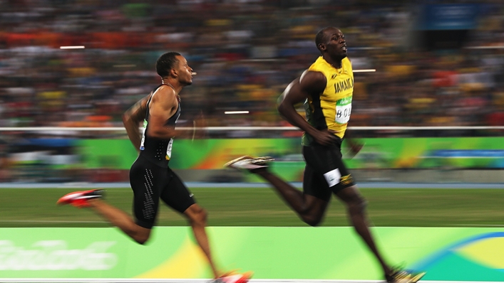 Usain Bolt defeated Andre De Grasse at Rio 2016 but the Canadian is now Olympic champion