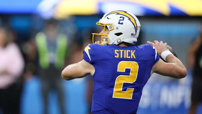 Chargers backing Stick to shine after Herbert undergoes season-ending surgery